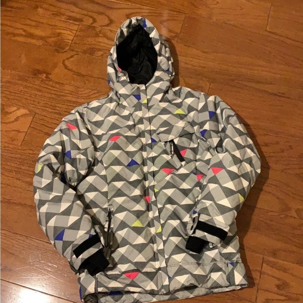 Geometric Pattern Kids Jacket